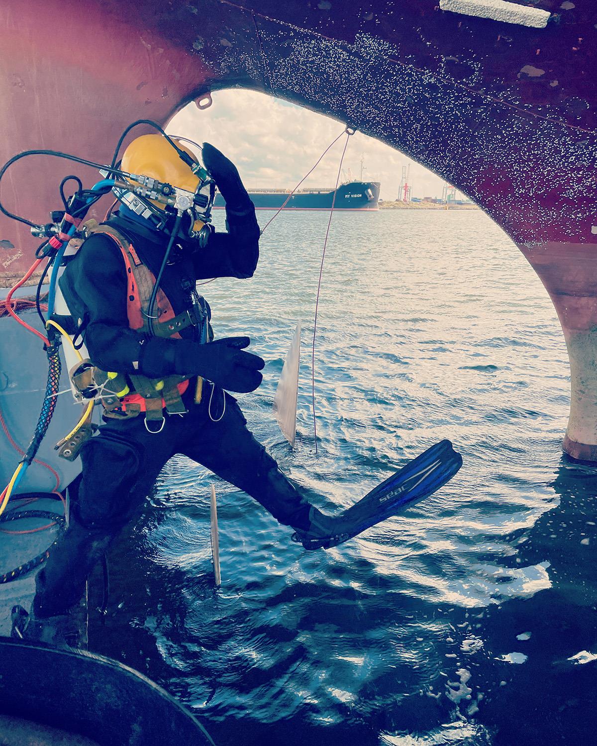 Stern tube seal repairs | UPE Global Underwater Services